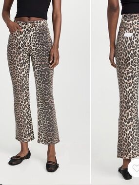 GANNI Betzy Cropped Jeans Size 27 NWT